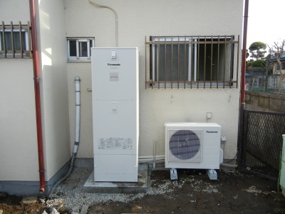 栃木県宇都宮市M様邸　エコキュート