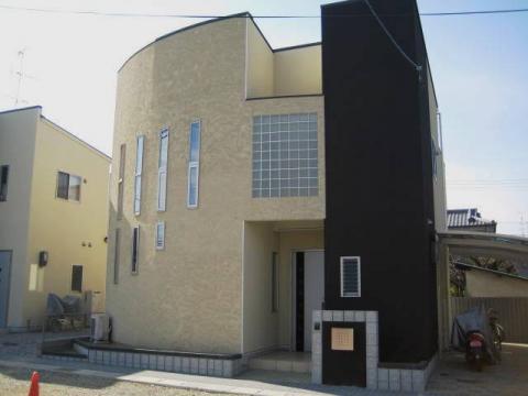 木造でもRの外壁が出来ます