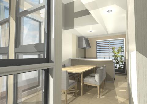 狭小住宅でオール電化２