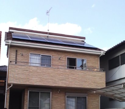 埼玉県 北足立郡伊奈町西小針　Sさま邸　太陽光発電システム設置工事