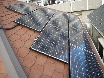 相模原市　N様邸　サンヨー製太陽光発電システム導入