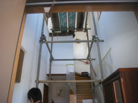 開成町　S様邸　照明器具の昇降装置更新工事