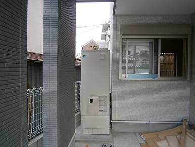 ダイキンエコ給湯ＥＱＮ３７ＭＦＶ設置