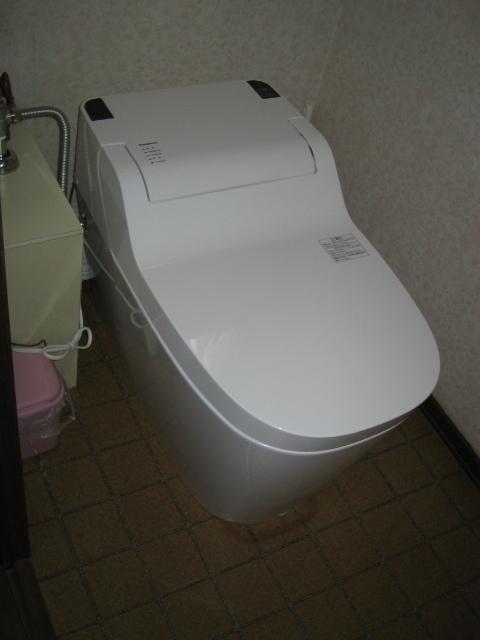 最近の便器取替リフォーム工事