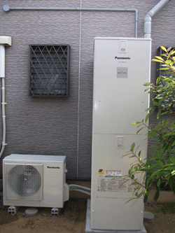 堺市美原区・エコキュート・IH　オール電化工事