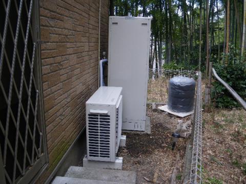 横浜市　O様邸　エコキュート導入