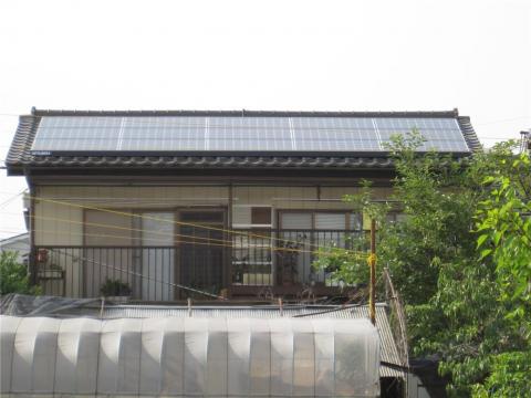 さいたま市Ｍ様邸、三菱太陽光発電３．０ｋｗシステム