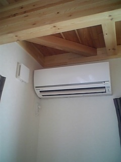 三島市新築エアコン工事