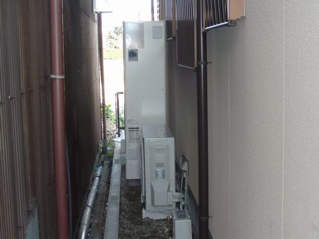愛知県　ダイキンエコキュート設置