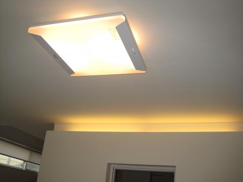 電球色にもなります【長野県長野市エコナビ照明工事】【長野県長野市オール電化工事】エコ電化JP【大光電気商会】