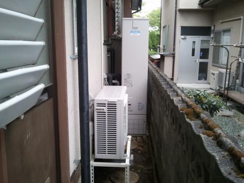 山形県山形市　Ｓ様宅　エコキュート