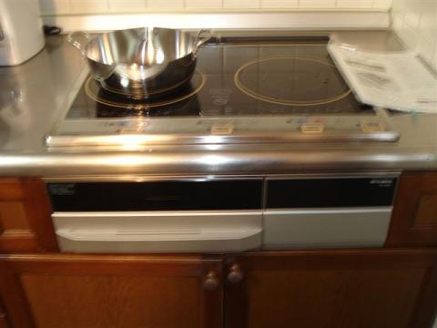 埼玉県越谷市K様邸　IHクッキングヒーター