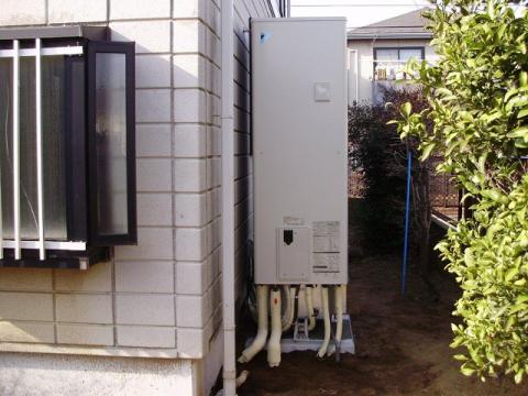 千葉県千葉市Z様邸　エコキュート