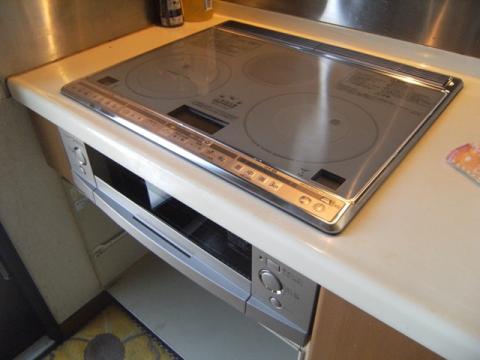 埼玉県東松山市M様邸　IHクッキングヒーター