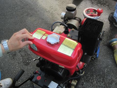 消防ポンプ試験です【長野県長野市消防用設備点検】【長野県長野市消防用設備工事】【長野県長野市太陽光発電工事】【長野県長野市蓄熱暖房器工事】【長野県長野市オール電化工事】エコ電化ＪＰ【大光電気商会】