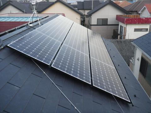 埼玉県草加市S様邸 <太陽光発電＞