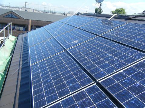 奈良県田原本町Ｓ様邸　太陽光発電５．７ｋｗシステム工事