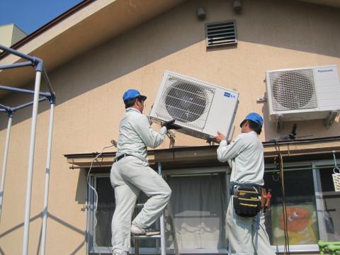 もう１台追加です！【長野県長野市エアコン工事】【長野県長野市オール電化】エコ電化JP【大光電気商会】