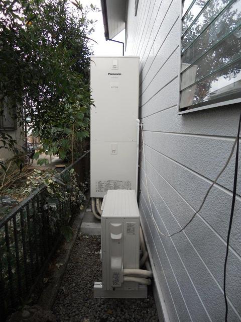 静岡県富士市S様邸　エコキュート