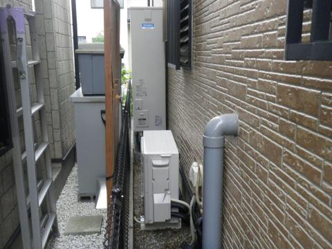 埼玉県草加市　I様邸＜エコキュート設置＞