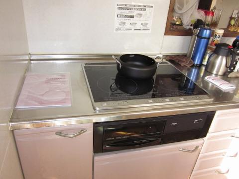 福岡県飯塚市K様邸　IHクッキングヒーター