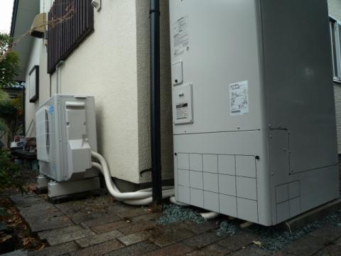 大分県大分市M様邸　エコキュート