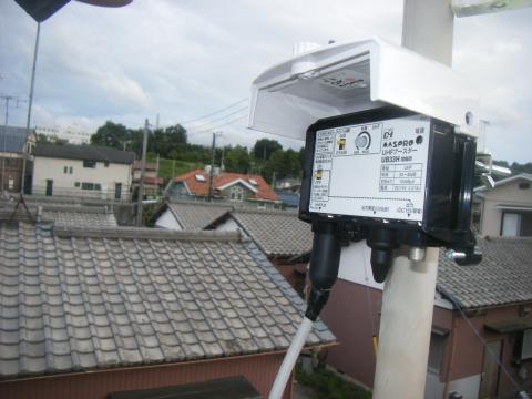 南足柄市　岩原で地デジアンテナ設置