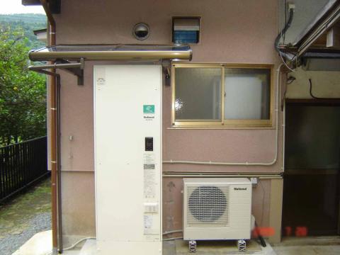 K様邸エコキュート