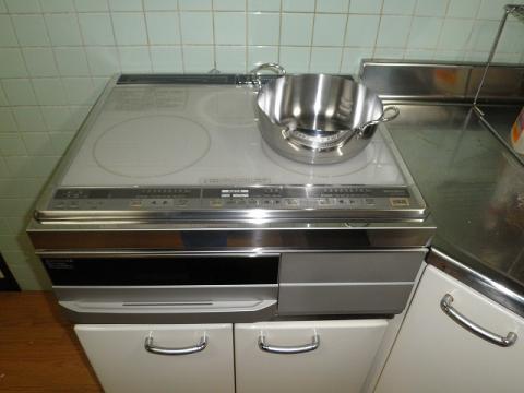 福岡県三井郡H様邸　IHクッキングヒーター
