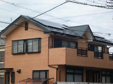 埼玉県 さいたま市見沼区深作　Sさま邸　太陽光発電システム設置工事