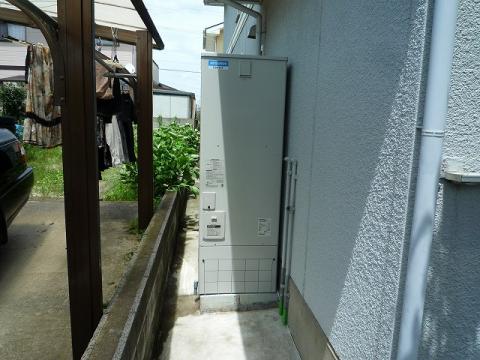 福岡県行橋市K様邸　エコキュート
