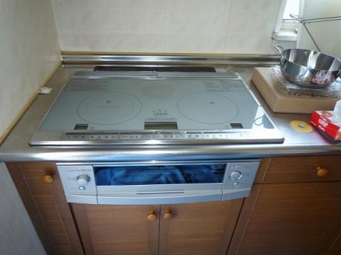 福岡県行橋市K様邸　IHクッキングヒーター