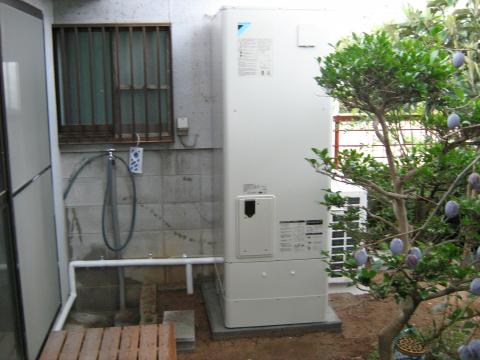加古川市でエコキュート工事
