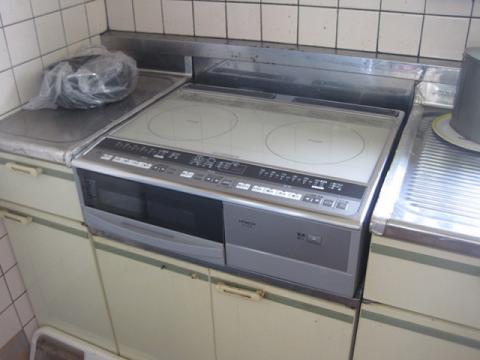 熊本県球磨郡K様邸　IHクッキングヒーター　