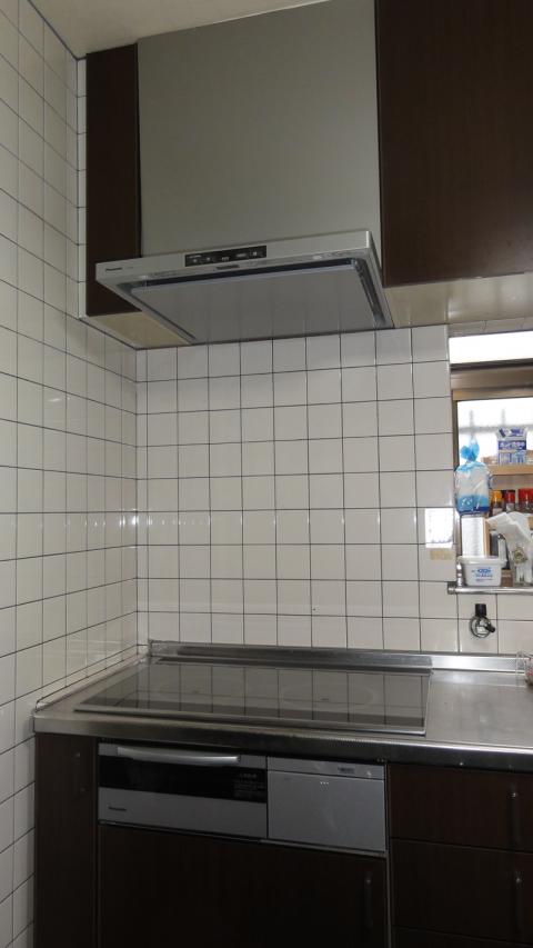 沼津市レンジフード設置工事