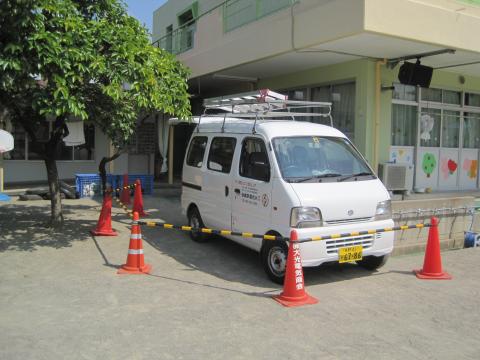 安全作業が第一です【長野県長野市エアコン工事】【長野県長野市オール電化工事】【長野県長野市太陽光発電工事】エコ電化JP・街の工事屋さん【大光電気商会】