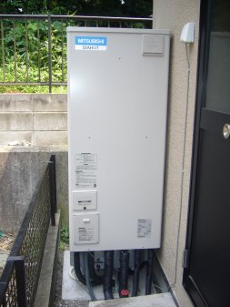 埼玉県南埼玉郡白岡町白岡　Uさま邸　 オール電化工事（エコキュート・IH）