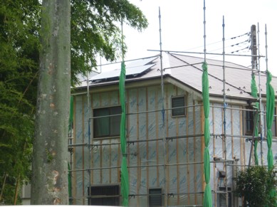 埼玉県 上尾市上野　元山さま邸　太陽光発電・IH・電気オーブンレンジ設置工事