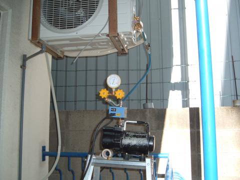 大阪府豊中市Ａ様　ＡＣ取付工事