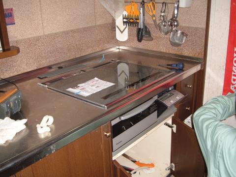 兵庫県伊丹市Ｔ様　オール電化工事１