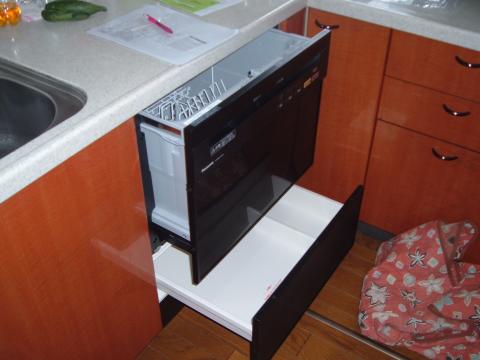 大阪府枚方市Ｋ様　食器洗い乾燥機工事