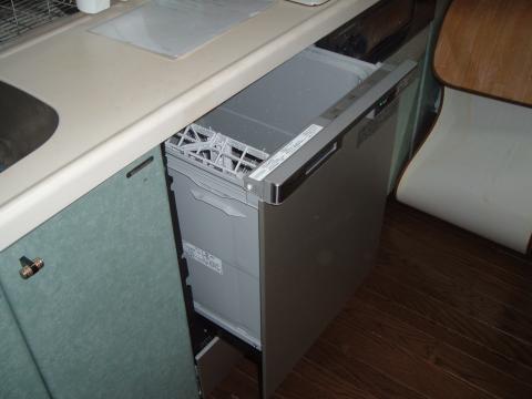 大阪府大阪市Ａ様　食器洗い乾燥機工事