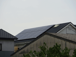 堺市北区　太陽光発電システム　長州産業　ＨＩＴ