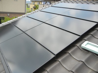 栃木県栃木市H様邸太陽光発電システム設置工事　