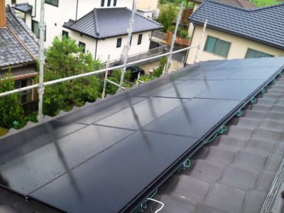 栃木県栃木市H様邸太陽光発電システム設置工事