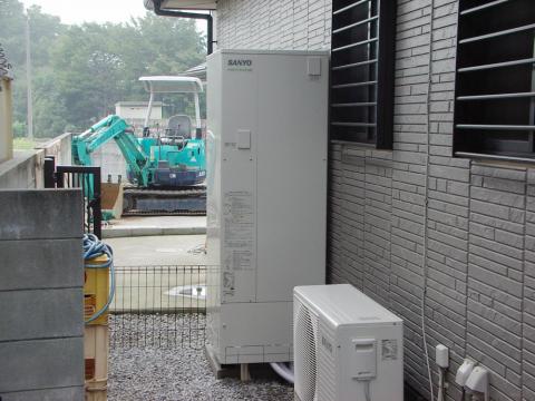 川島町M様邸　オール電化工事