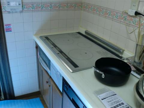 埼玉県　春日部市　Y様邸　IHクッキングヒーター