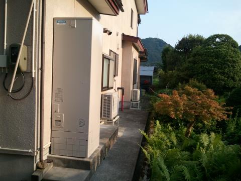 山形県山形市　Ｓ様宅　エコキュート