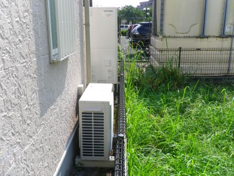 さいたま県さいたま市Ｋ様邸《エコキュート設置工事》