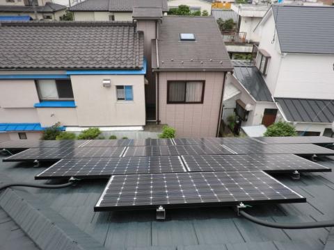 栃木県宇都宮市K様邸　太陽光発電システム設置工事